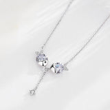 Cute necklace zircon - WOMONA.COM