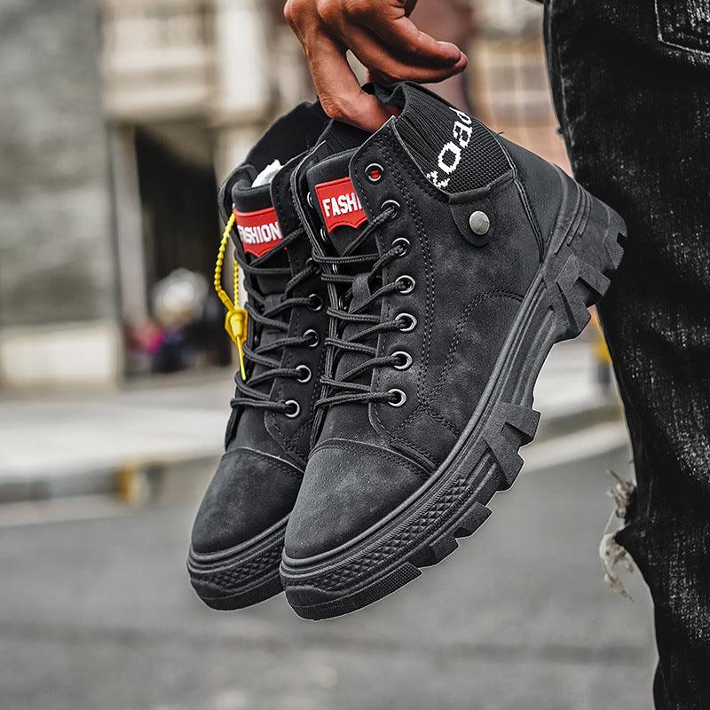 British style army desert boots - WOMONA.COM