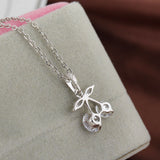 Cherry necklace - WOMONA.COM