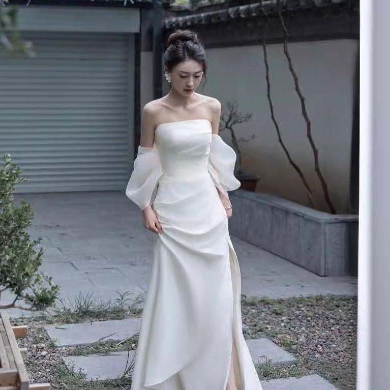 Summer Engagement Party Tube Top Simple - WOMONA.COM