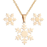 Snowflake necklace - WOMONA.COM