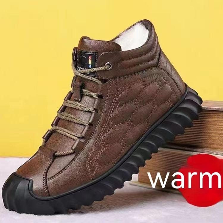 New Fleece-lined Warm Casual Shoes - WOMONA.COM