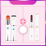 Rechargeable portable electric eyelash curler - WOMONA.COM