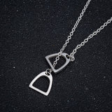 Personality Heart Lock Lady Necklace - WOMONA.COM