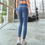 Sport Stitching Fitness Pocket Leggings Yoga Pants