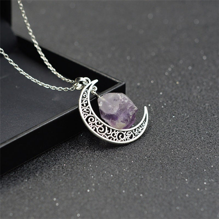 Moon necklace - WOMONA.COM