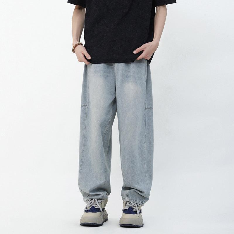 All-matching Wide Leg Straight Harem Pants - WOMONA.COM