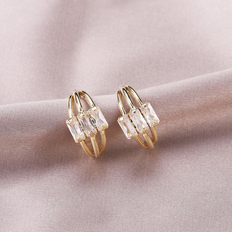 Women's Vintage Gold-Tone Earrings