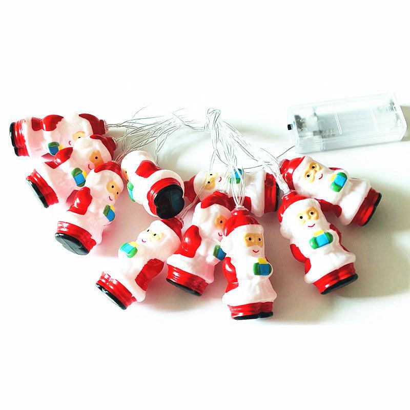 Christmas Decoration LED Santa Claus String Lights - WOMONA.COM