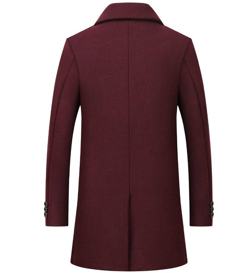Coat men's woolen coat coat