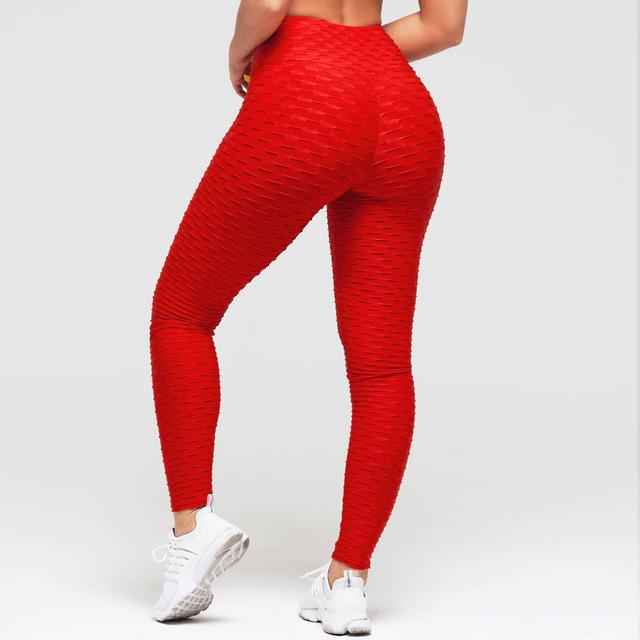 Women's High-Waist Scrunch-Seam Workout Leggings – product view 1 | WOMONA