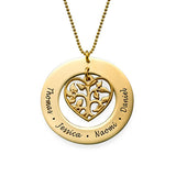 Personalize hart treee necklace ring necklace - WOMONA.COM