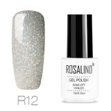 Stars decorated with rainbow light therapy nails 29 colors - WOMONA.COM