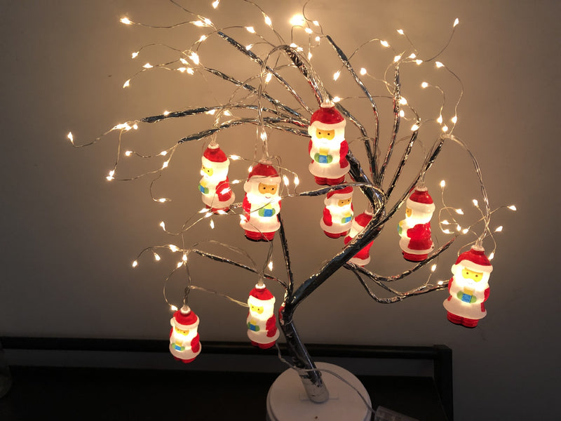 Christmas Decoration LED Santa Claus String Lights - WOMONA.COM