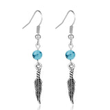 Women's turquoise earrings - WOMONA.COM