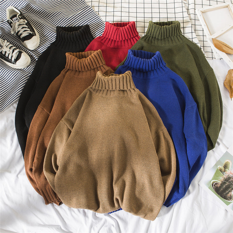 Autumn and winter turtleneck sweaters - WOMONA.COM