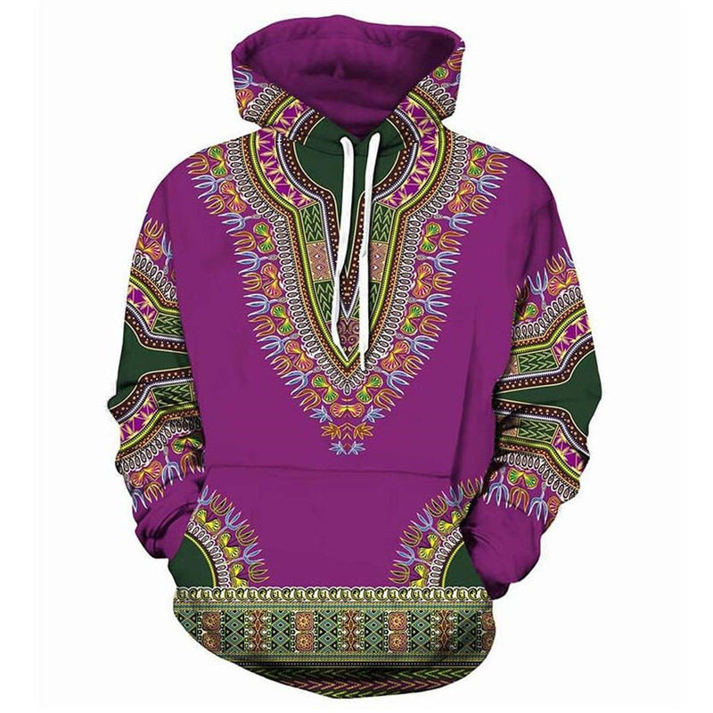 Men Hoodies Sweatshirts African folk-custom 3D Print - WOMONA.COM