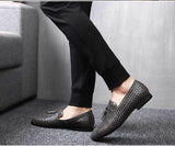 Anyaman Men Loafers For Summer - WOMONA.COM