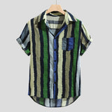 Short Sleeve shirts for Men's shirt summer - WOMONA.COM