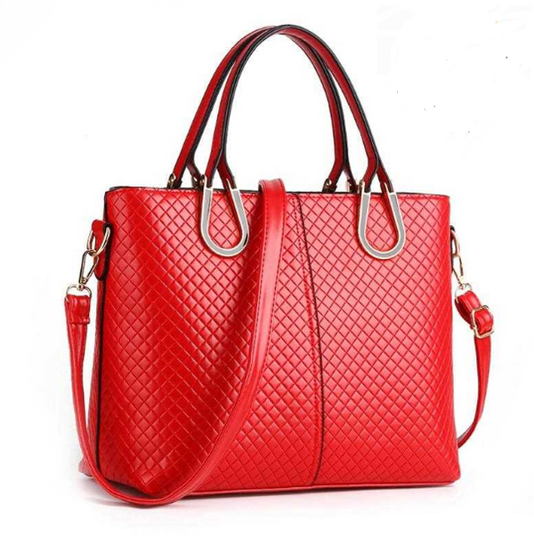 Fashion Women Handbags Shoulder Bags Leather Top-handle Bags - WOMONA.COM