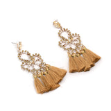 Folk creative earrings tassel earrings - WOMONA.COM