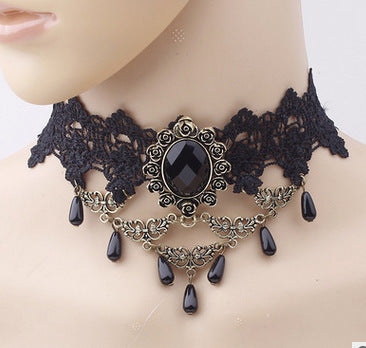 Lace all-match necklace - WOMONA.COM