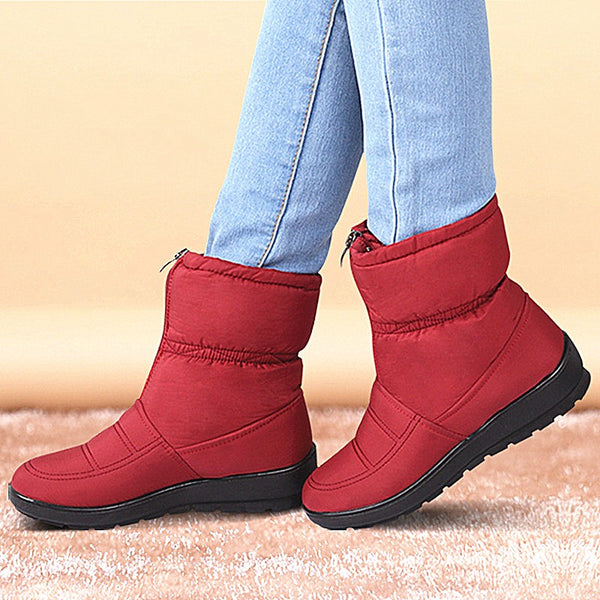 Winter thick women snow boots - WOMONA.COM