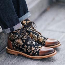 British style retro short boots men and women - WOMONA.COM