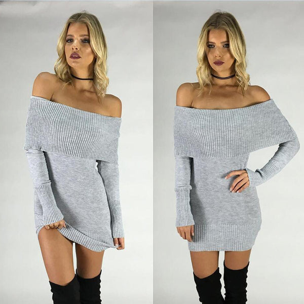 Knit sweaters with undercoat - WOMONA.COM