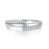 Women's Platinum-plated Ring