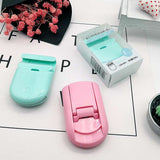 ABS Eyelash Curler New Plastic Mini Portable - WOMONA.COM