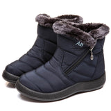 Waterproof boots warm XL snow boots - WOMONA.COM