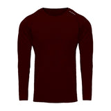 Men Long Sleeves T-Shirts Mesh Breathable Gyms - WOMONA.COM