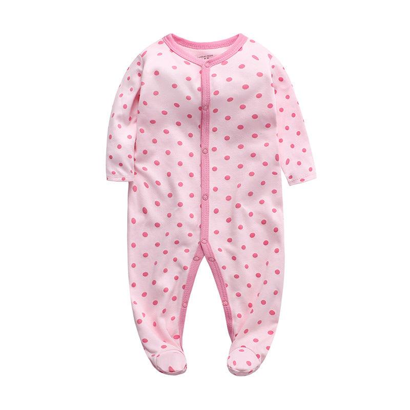 Cotton one-piece clothes baby clothes - WOMONA.COM