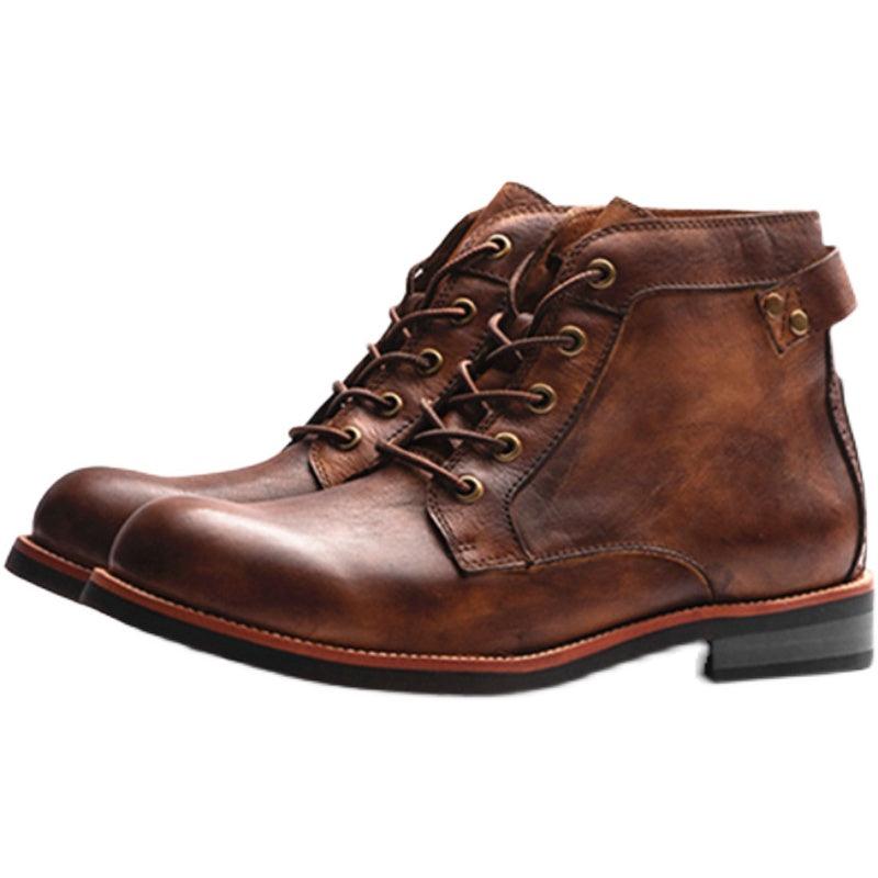 Men Shoes Military Plus Size Workwear Men's Boots - WOMONA.COM