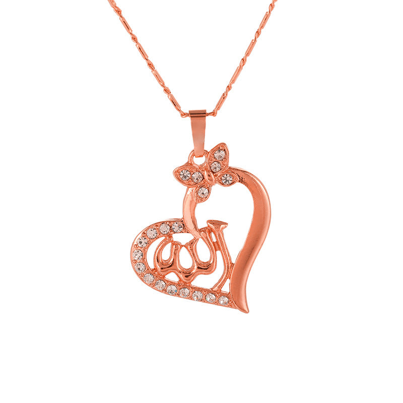 Religious Irish necklace Muslim God Allah necklace - WOMONA.COM