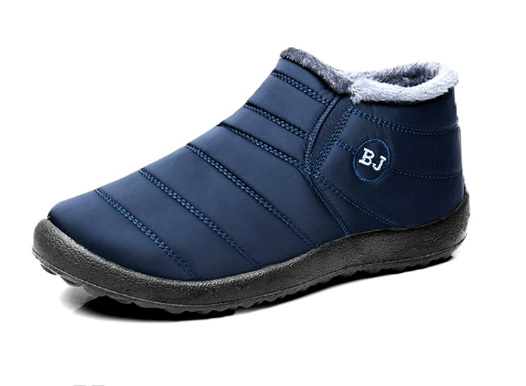 Men Boots Lightweight Winter Shoes For Men Snow Boots Waterproof Winter Footwear - WOMONA.COM