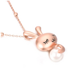 Rabbit necklace - WOMONA.COM