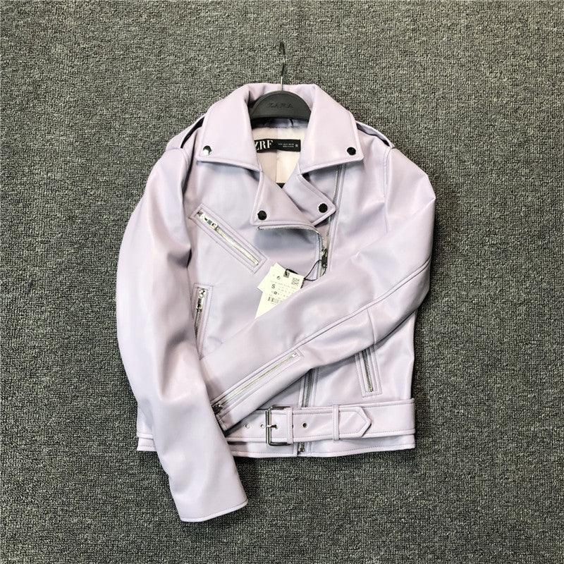 Women's leather jacket - WOMONA.COM