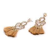 Folk creative earrings tassel earrings - WOMONA.COM