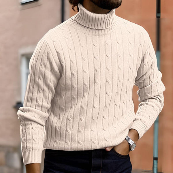 Suéter casual retro para hombre