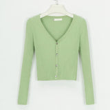 sweater cardigan women Slim sweaters - WOMONA.COM