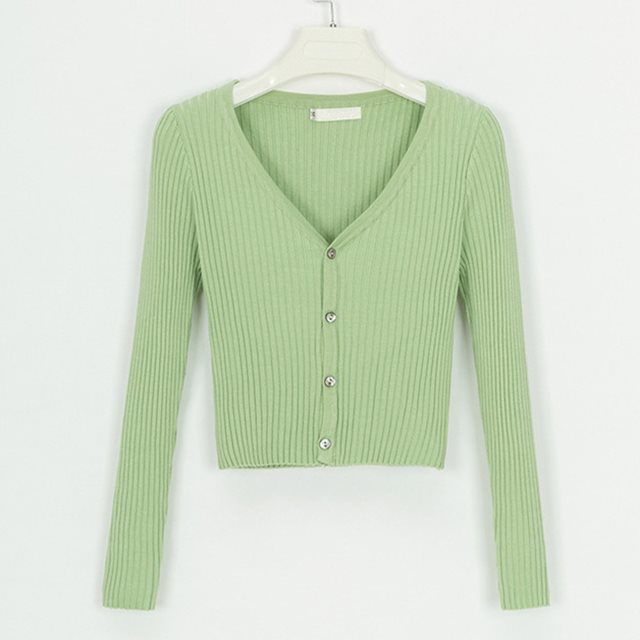 sweater cardigan women Slim sweaters - WOMONA.COM