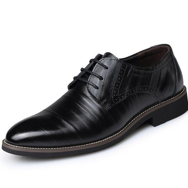 Men Leather Dress Shoes - WOMONA.COM