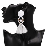 Tassel earrings - WOMONA.COM