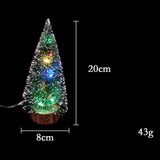 Christmas Decorations LED Lights Mini Christmas Tree - WOMONA.COM