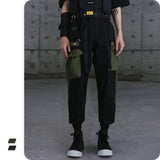 Splicing tooling casual pants men - WOMONA.COM