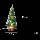 Christmas Decorations LED Lights Mini Christmas Tree - WOMONA.COM