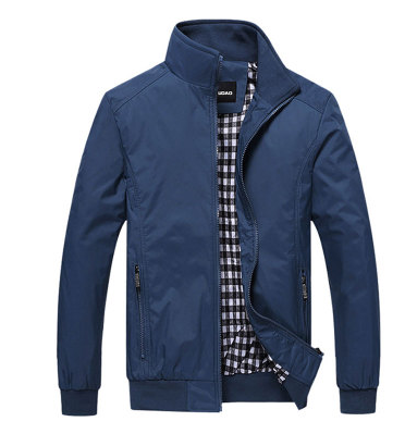 New Casual Loose Mens Jacket Sportswear Bomber Jacket - WOMONA.COM