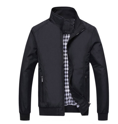 New Casual Loose Mens Jacket Sportswear Bomber Jacket - WOMONA.COM